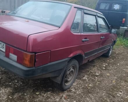 Червоний ВАЗ 21099, об'ємом двигуна 1.5 л та пробігом 250 тис. км за 650 $, фото 2 на Automoto.ua