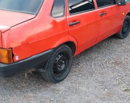 Красный ВАЗ 21099, объемом двигателя 1.3 л и пробегом 55 тыс. км за 1100 $, фото 21 на Automoto.ua