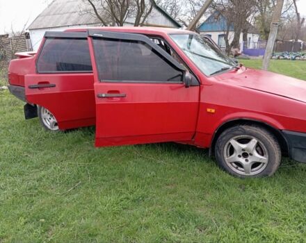 Красный ВАЗ 21099, объемом двигателя 0 л и пробегом 3 тыс. км за 630 $, фото 1 на Automoto.ua