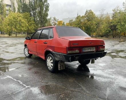 Красный ВАЗ 21099, объемом двигателя 1.5 л и пробегом 250 тыс. км за 650 $, фото 2 на Automoto.ua