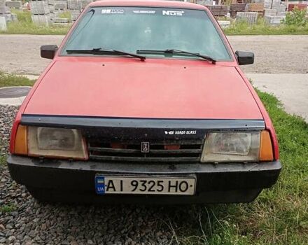 Красный ВАЗ 21099, объемом двигателя 1.5 л и пробегом 2 тыс. км за 1000 $, фото 2 на Automoto.ua