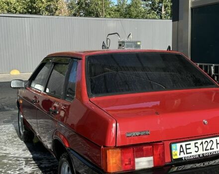 Красный ВАЗ 21099, объемом двигателя 1.3 л и пробегом 60 тыс. км за 1500 $, фото 4 на Automoto.ua