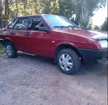 Красный ВАЗ 21099, объемом двигателя 1.5 л и пробегом 199 тыс. км за 1150 $, фото 24 на Automoto.ua