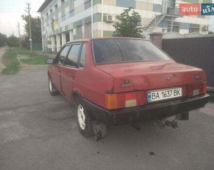 Червоний ВАЗ 21099, об'ємом двигуна 1.5 л та пробігом 336 тис. км за 1100 $, фото 1 на Automoto.ua