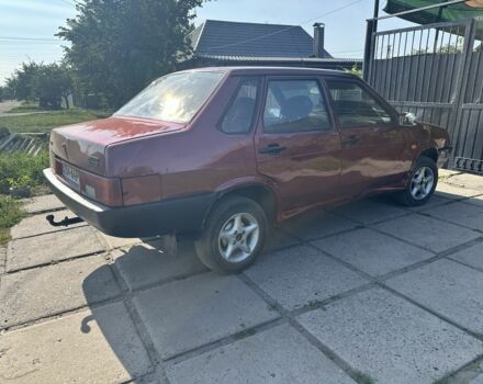 Красный ВАЗ 21099, объемом двигателя 0 л и пробегом 1 тыс. км за 1100 $, фото 4 на Automoto.ua