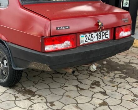 Красный ВАЗ 21099, объемом двигателя 1.5 л и пробегом 200 тыс. км за 1150 $, фото 3 на Automoto.ua