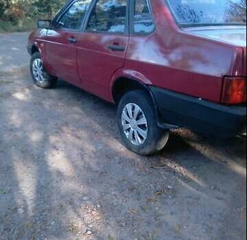 Красный ВАЗ 21099, объемом двигателя 1.5 л и пробегом 199 тыс. км за 1150 $, фото 11 на Automoto.ua