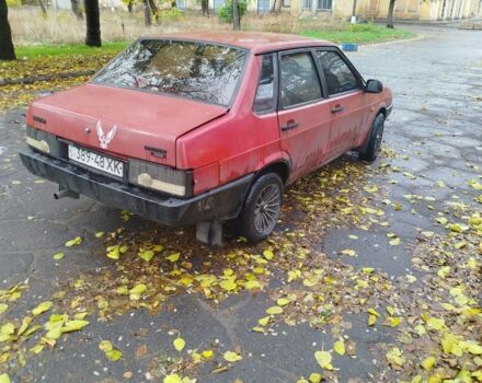 ВАЗ 21099 1994 в Краматорске на Automoto.ua Красный ВАЗ 21099, объемом двигателя 1.5 л и пробегом 328 тыс. км за 784 $, фото 6 на Automoto.ua