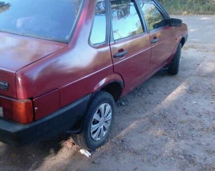 Красный ВАЗ 21099, объемом двигателя 1.5 л и пробегом 199 тыс. км за 1150 $, фото 30 на Automoto.ua