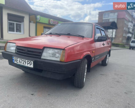 Красный ВАЗ 21099, объемом двигателя 1.5 л и пробегом 260 тыс. км за 1200 $, фото 3 на Automoto.ua