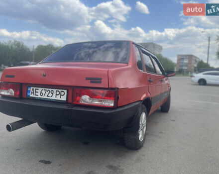 Красный ВАЗ 21099, объемом двигателя 1.5 л и пробегом 260 тыс. км за 1200 $, фото 5 на Automoto.ua