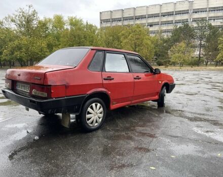 Красный ВАЗ 21099, объемом двигателя 1.5 л и пробегом 250 тыс. км за 650 $, фото 3 на Automoto.ua
