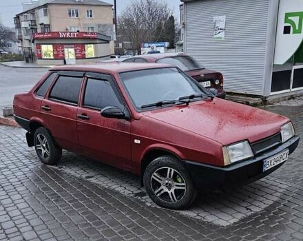 Червоний ВАЗ 21099, об'ємом двигуна 1.5 л та пробігом 200 тис. км за 1550 $, фото 1 на Automoto.ua