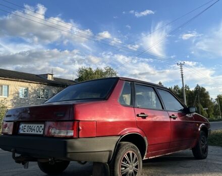 Красный ВАЗ 21099, объемом двигателя 1.5 л и пробегом 253 тыс. км за 1400 $, фото 4 на Automoto.ua