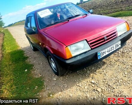 Красный ВАЗ 21099, объемом двигателя 1.5 л и пробегом 1 тыс. км за 1599 $, фото 2 на Automoto.ua