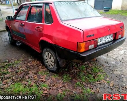 Червоний ВАЗ 21099, об'ємом двигуна 1.5 л та пробігом 100 тис. км за 710 $, фото 3 на Automoto.ua
