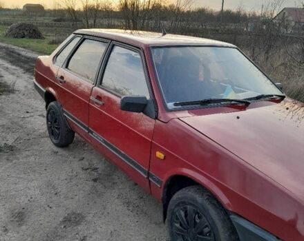 Червоний ВАЗ 21099, об'ємом двигуна 1.5 л та пробігом 220 тис. км за 1677 $, фото 3 на Automoto.ua