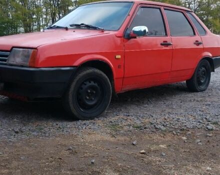 Красный ВАЗ 21099, объемом двигателя 1.3 л и пробегом 55 тыс. км за 1100 $, фото 20 на Automoto.ua