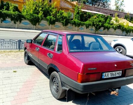 Красный ВАЗ 21099, объемом двигателя 1.5 л и пробегом 99 тыс. км за 675 $, фото 2 на Automoto.ua