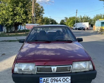 Красный ВАЗ 21099, объемом двигателя 1.5 л и пробегом 253 тыс. км за 1400 $, фото 1 на Automoto.ua
