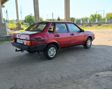 Червоний ВАЗ 21099, об'ємом двигуна 1.5 л та пробігом 200 тис. км за 400 $, фото 3 на Automoto.ua
