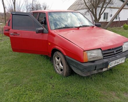 Красный ВАЗ 21099, объемом двигателя 0 л и пробегом 3 тыс. км за 630 $, фото 2 на Automoto.ua