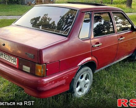 Красный ВАЗ 21099, объемом двигателя 1.5 л и пробегом 150 тыс. км за 1220 $, фото 6 на Automoto.ua