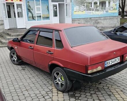 Червоний ВАЗ 21099, об'ємом двигуна 1.5 л та пробігом 200 тис. км за 1550 $, фото 6 на Automoto.ua