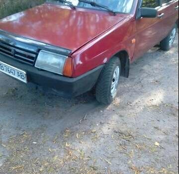 Красный ВАЗ 21099, объемом двигателя 1.5 л и пробегом 199 тыс. км за 1150 $, фото 25 на Automoto.ua