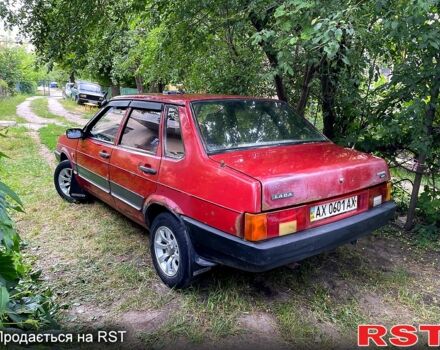 Красный ВАЗ 21099, объемом двигателя 1.5 л и пробегом 200 тыс. км за 799 $, фото 3 на Automoto.ua