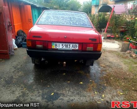 Красный ВАЗ 21099, объемом двигателя 1.5 л и пробегом 0 тыс. км за 500 $, фото 4 на Automoto.ua