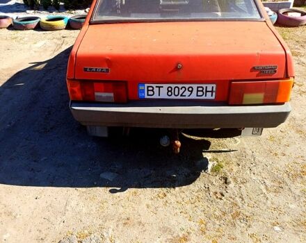 Красный ВАЗ 21099, объемом двигателя 1.5 л и пробегом 0 тыс. км за 600 $, фото 3 на Automoto.ua