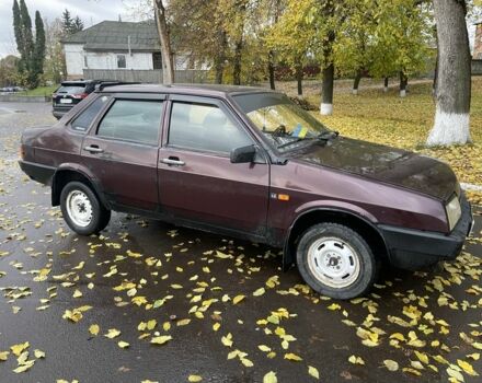 Червоний ВАЗ 21099, об'ємом двигуна 1 л та пробігом 350 тис. км за 600 $, фото 2 на Automoto.ua