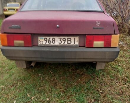 Красный ВАЗ 21099, объемом двигателя 1.5 л и пробегом 120 тыс. км за 355 $, фото 5 на Automoto.ua