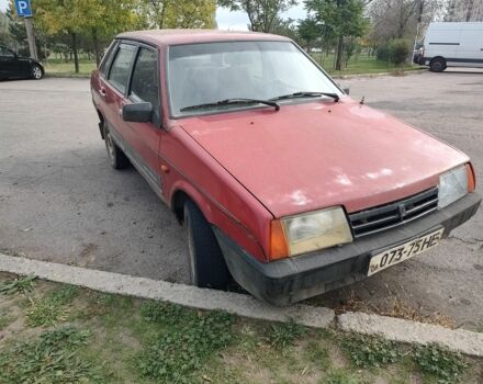 Красный ВАЗ 21099, объемом двигателя 0 л и пробегом 100 тыс. км за 700 $, фото 2 на Automoto.ua