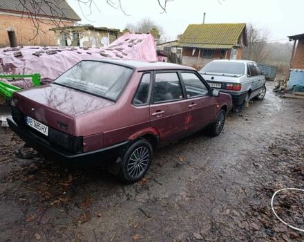 Красный ВАЗ 21099, объемом двигателя 1.5 л и пробегом 194 тыс. км за 1100 $, фото 7 на Automoto.ua