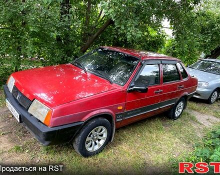 Красный ВАЗ 21099, объемом двигателя 1.5 л и пробегом 200 тыс. км за 799 $, фото 2 на Automoto.ua