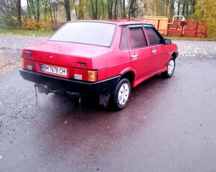 Червоний ВАЗ 21099, об'ємом двигуна 1.5 л та пробігом 0 тис. км за 1600 $, фото 7 на Automoto.ua