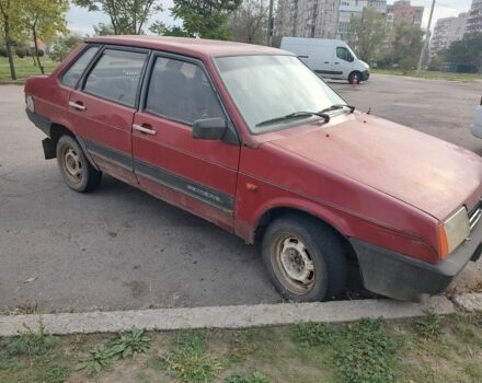 Красный ВАЗ 21099, объемом двигателя 0 л и пробегом 100 тыс. км за 700 $, фото 4 на Automoto.ua