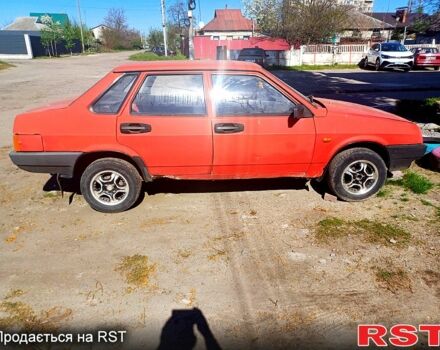 Красный ВАЗ 21099, объемом двигателя 1.5 л и пробегом 0 тыс. км за 600 $, фото 1 на Automoto.ua