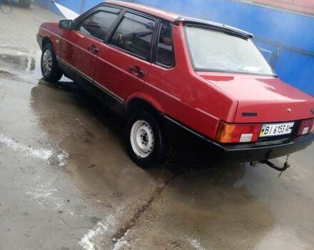 Червоний ВАЗ 21099, об'ємом двигуна 1.6 л та пробігом 250 тис. км за 1300 $, фото 2 на Automoto.ua