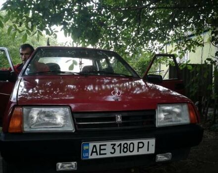 Красный ВАЗ 21099, объемом двигателя 1.5 л и пробегом 55 тыс. км за 2800 $, фото 2 на Automoto.ua