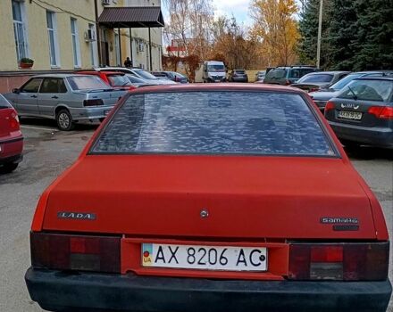 Красный ВАЗ 21099, объемом двигателя 1.5 л и пробегом 160 тыс. км за 900 $, фото 3 на Automoto.ua