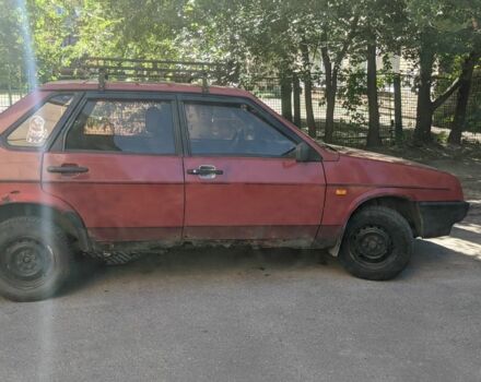 Красный ВАЗ 21099, объемом двигателя 1.5 л и пробегом 687 тыс. км за 647 $, фото 5 на Automoto.ua