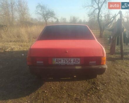 Красный ВАЗ 21099, объемом двигателя 1.3 л и пробегом 200 тыс. км за 600 $, фото 1 на Automoto.ua