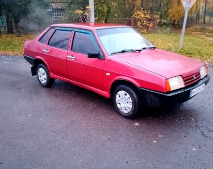 Червоний ВАЗ 21099, об'ємом двигуна 1.5 л та пробігом 0 тис. км за 1600 $, фото 4 на Automoto.ua