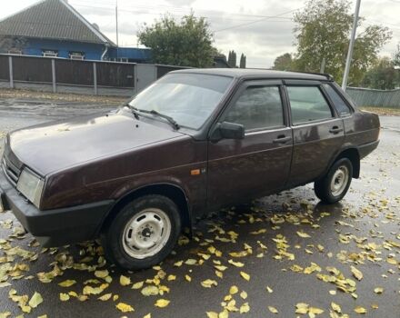 Червоний ВАЗ 21099, об'ємом двигуна 1 л та пробігом 350 тис. км за 600 $, фото 3 на Automoto.ua