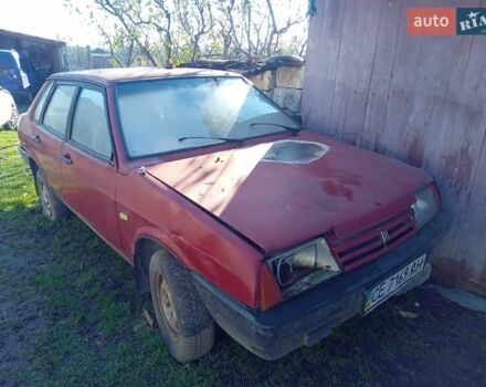 Червоний ВАЗ 21099, об'ємом двигуна 0 л та пробігом 34 тис. км за 471 $, фото 4 на Automoto.ua