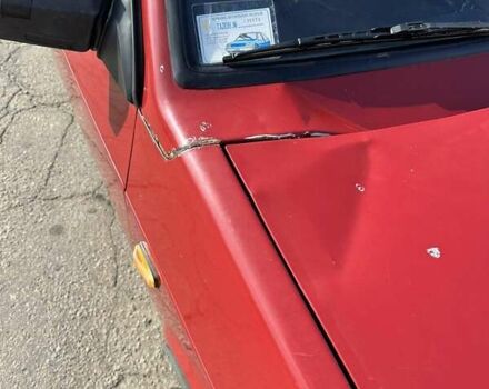 Красный ВАЗ 21099, объемом двигателя 1.3 л и пробегом 244 тыс. км за 1600 $, фото 1 на Automoto.ua