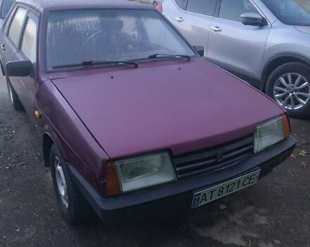 Красный ВАЗ 21099, объемом двигателя 1.3 л и пробегом 270 тыс. км за 1100 $, фото 1 на Automoto.ua